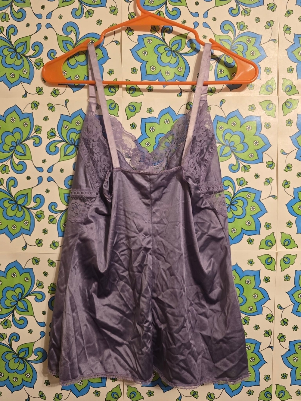 Vintage | Light Purple Lingerie Tank - Picture 3 of 5